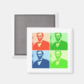 Aimant Abraham Lincoln (Recto/Verso)
