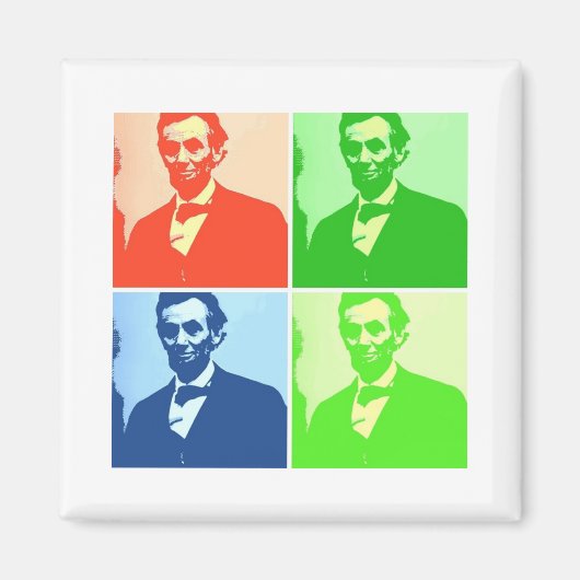 Aimant Abraham Lincoln (Devant)