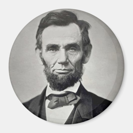 Aimant Abraham Lincoln Gettysburg Portrait (Devant)