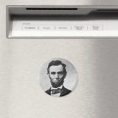 Aimant Abraham Lincoln Portrait par Alexander Gardner (In Situ (Lave-vaisselle))