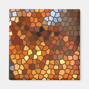 Aimant Abrégé sur mosaïque d'automne