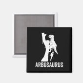 Aimant Abrosaurus Arboriste Grimpeur d'arbres Coupeur d'a (Recto/Verso)