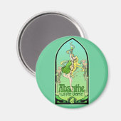 Aimant Absinthe Art nouveau (Recto/Verso)