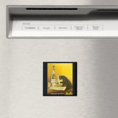 Aimant Absinthe Bourgeois et Cat Fine Poster vintage (In Situ (Lave-vaisselle))