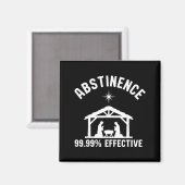 Aimant Abstinence 99.99 Percent Effective Nativity Christ (Recto/Verso)