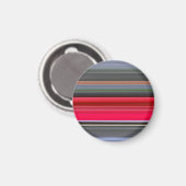 Aimant Abstract #1: Red and Grey (Recto/Verso)