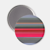 Aimant Abstract #1: Red and Grey (Recto/Verso)
