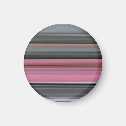 Aimant Abstract #1: Rose et grey (Devant)