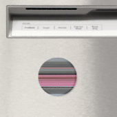Aimant Abstract #1: Rose et grey (In Situ (Lave-vaisselle))