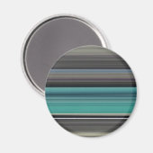 Aimant Abstract #1: Teal and grey (Recto/Verso)