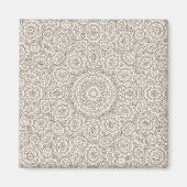 Aimant Abstract modern mosaic kaleidoscopic (Devant)