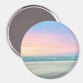 Aimant Abstract sunset at the beach in the Hague (Recto/Verso)