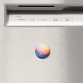 Aimant Abstract Swirl of Warmth and Depth (In Situ (Lave-vaisselle))