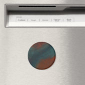 Aimant Abstrait 1 : rouges et bleus (In Situ (Lave-vaisselle))