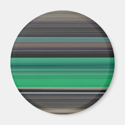 Aimant Abstrait #1 : Vert et gris (Devant)
