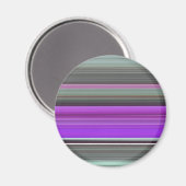 Aimant Abstrait #1 : Violet et gris (Recto/Verso)