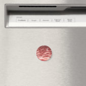 Aimant Abstrait #2 : Flou rouge (In Situ (Lave-vaisselle))