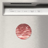 Aimant Abstrait #2 : Flou rouge (In Situ (Lave-vaisselle))