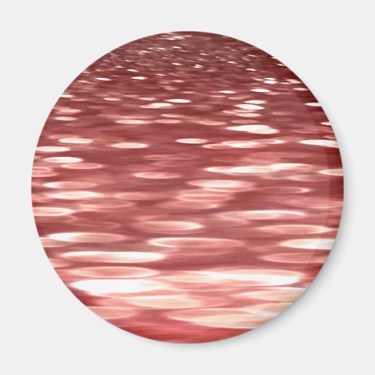 Aimant Abstrait #2 : Flou rouge (Devant)