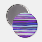 Aimant Abstrait #2 : Flou ultraviolet (Recto/Verso)