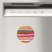 Aimant Abstrait #2 : Orange blur (In Situ (Lave-vaisselle))