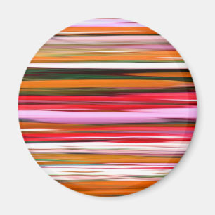Aimant Abstrait #2 : Orange blur