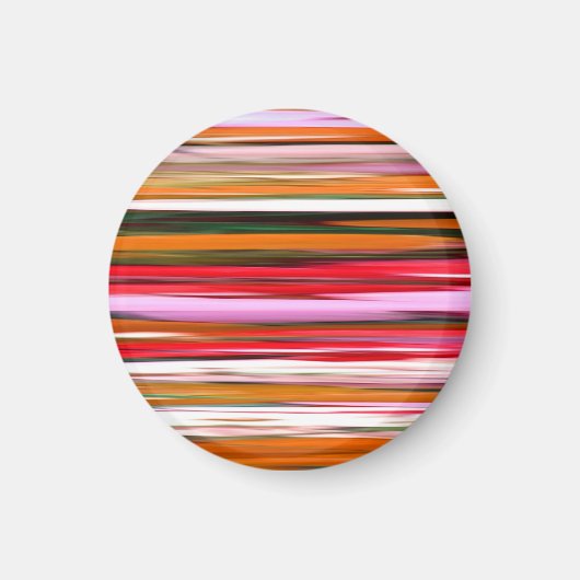 Aimant Abstrait #2 : Orange blur (Devant)