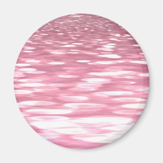 Aimant Abstrait #3 : Brillant rose (Devant)