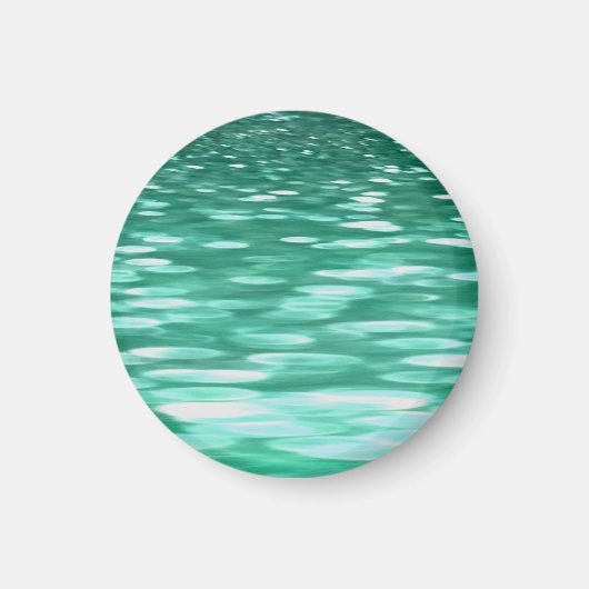 Aimant Abstrait #3 : Shimmer vert (Devant)