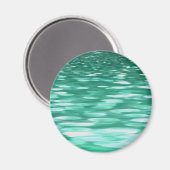 Aimant Abstrait #3 : Shimmer vert (Recto/Verso)