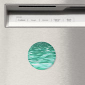 Aimant Abstrait #3 : Shimmer vert (In Situ (Lave-vaisselle))