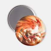 Aimant Abstrait contemporain (Recto/Verso)