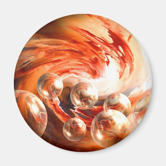 Aimant Abstrait contemporain (Devant)