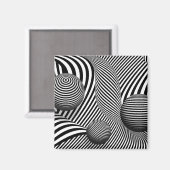 Aimant Abstrait - Crève mes yeux (Recto/Verso)