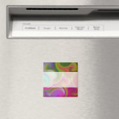 Aimant Abstrait de torride coloré (In Situ (Lave-vaisselle))