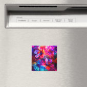 Aimant Abstrait Garden Bloom (In Situ (Lave-vaisselle))