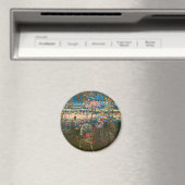 Aimant Abstrait Kandinsky équitation Couple coloré (In Situ (Lave-vaisselle))