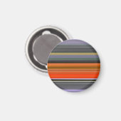Aimant Abstrait n° 1 : orange et gris (Recto/Verso)