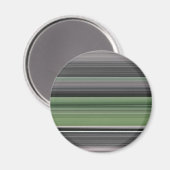 Aimant Abstrait n° 1 : vert olive et gris (Recto/Verso)