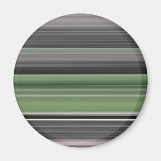 Aimant Abstrait n° 1 : vert olive et gris (Devant)