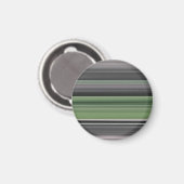 Aimant Abstrait n° 1 : vert olive et gris (Recto/Verso)