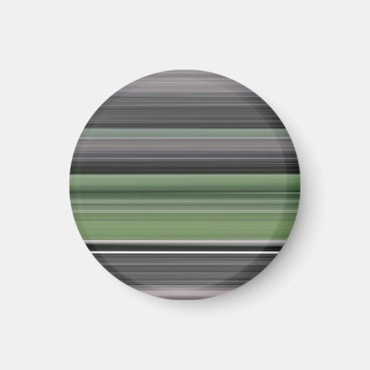 Aimant Abstrait n° 1 : vert olive et gris (Devant)