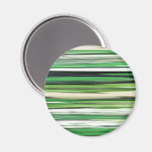 Aimant Abstrait n° 2 : Flou vert (Recto/Verso)