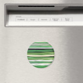Aimant Abstrait n° 2 : Flou vert (In Situ (Lave-vaisselle))