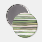 Aimant Abstrait n° 2 : Flou vert olive (Recto/Verso)