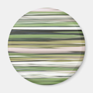 Aimant Abstrait n° 2 : Flou vert olive