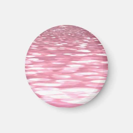 Aimant Abstrait n° 3 : Brillant rose (Devant)