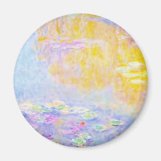 Aimant abstrait, nénuphars de Monet 7 (Devant)
