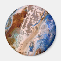 Abstrait plage de sable motif motif en mousse d'ea