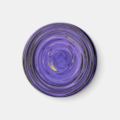 Aimant Abstrait pourpre (Devant)